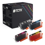 TCTK Druckerpatronen 655 655 655 655 4er Set CMYK kompatibel mit HP Deskjet Ink Advantage 3525, Deskjet Ink Advantage 3525E All-in-One, Deskjet Ink Advantage 4615 4625, ersetzt CZ109AE