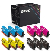 TCTK Druckerpatronen 912XL 912XL 912XL 912XL 12er Set CMYK (je 3x) kompatibel mit HP OfficeJet 8010, OfficeJet Pro 8010 8012 8013 8014 8015 8017 8018 8020 8022 8023 8024 8025 8026, ersetzt 3YL84AE