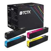 TCTK Druckerpatronen 913A 913A 913A 913A 4er Set CMYK kompatibel mit HP PageWide 352 dw, PageWide Managed P55250, PageWide Managed P55250 dw, PageWide Managed P57750, ersetzt L0R95AE