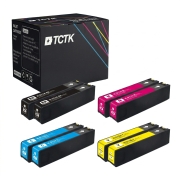 TCTK Druckerpatronen 913A 913A 913A 913A 8er Set CMYK (je 2x) kompatibel mit HP PageWide 352 dw, PageWide Managed P55250, PageWide Managed P55250 dw, PageWide Managed P57750, ersetzt L0R95AE