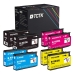 TCTK Druckerpatronen 932XL 933XL 933XL 933XL 8er Set CMYK (je 2x) kompatibel mit HP OfficeJet 6100 6600 6700, für OfficeJet 6700 Premium, für OfficeJet 7110, ersetzt CN053AE