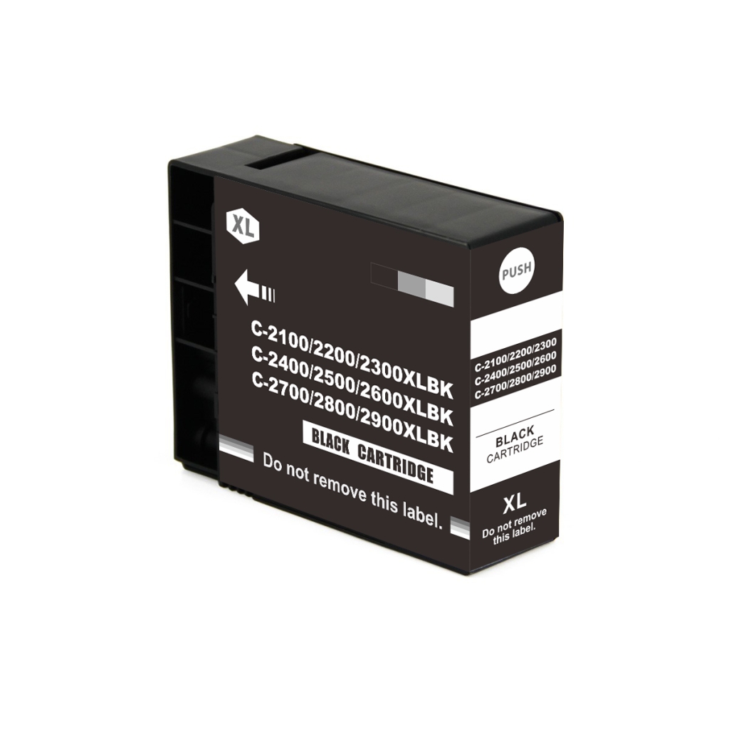 Kompatibel mit Canon PGI-2100 / 72ml Tinte Schwarz (Tintenpatronen)