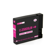 Kompatibel mit Canon PGI-2500XLM / 22ml Tinte Magenta (Tintenpatronen)