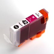 Kompatibel mit Canon CLI-42M / 14ml Tinte Magenta (Tintenpatronen)