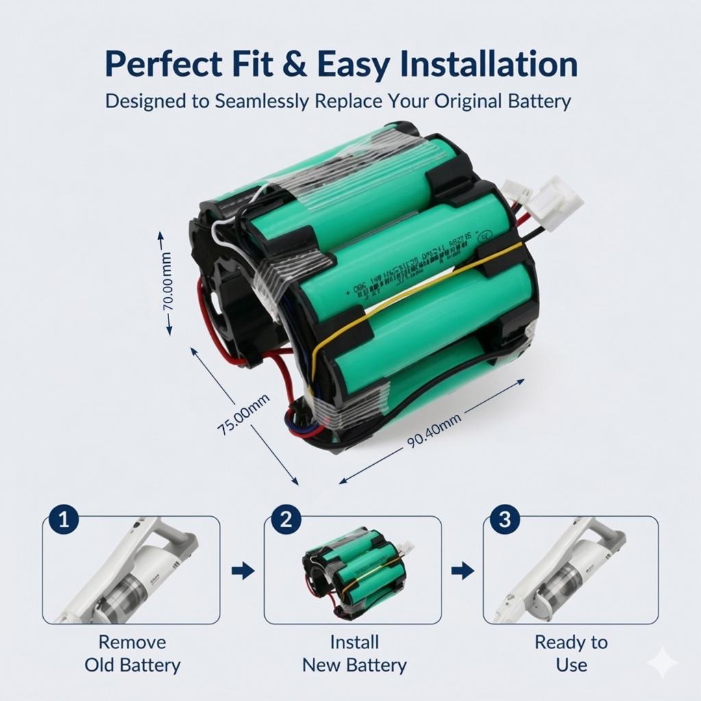Battery Replaces AMICA 1191708
