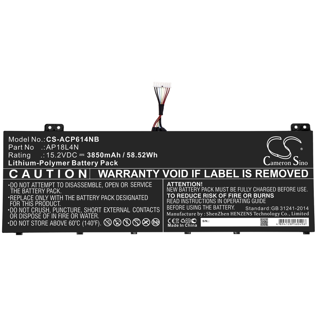 Battery Replaces AP18L4N