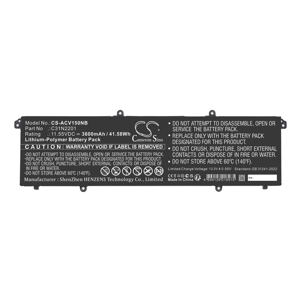 Laptop Akkus Asus CS-ACV150NB