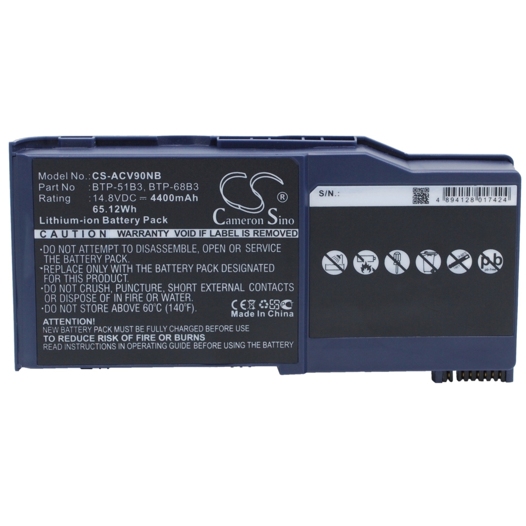 Battery Replaces Medion 6500768