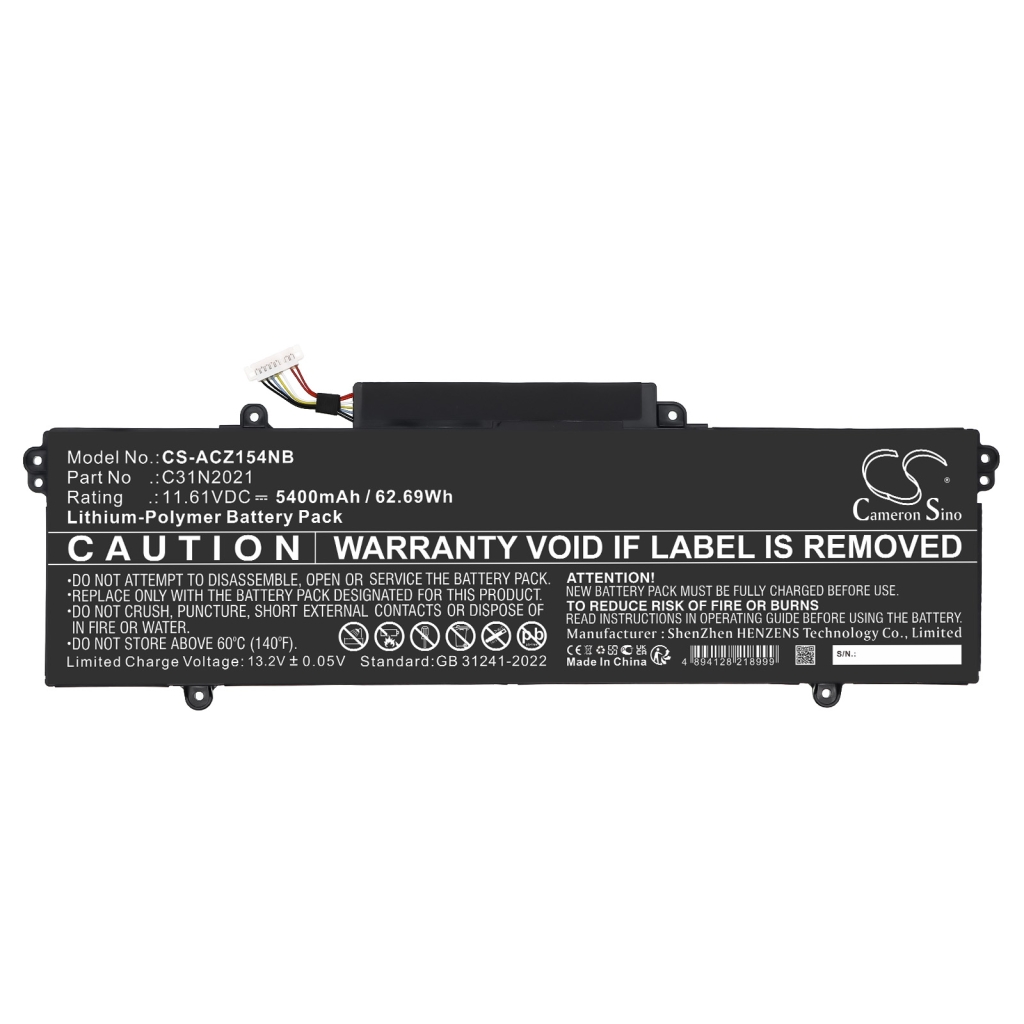 Laptop Akkus Asus CS-ACZ154NB
