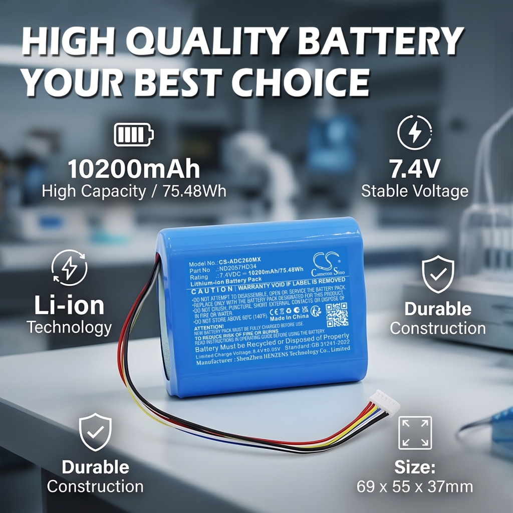 Battery compatible with Suntech Adc CS-ADC260MX