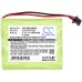 Compatible battery replacement for Audioline 124402