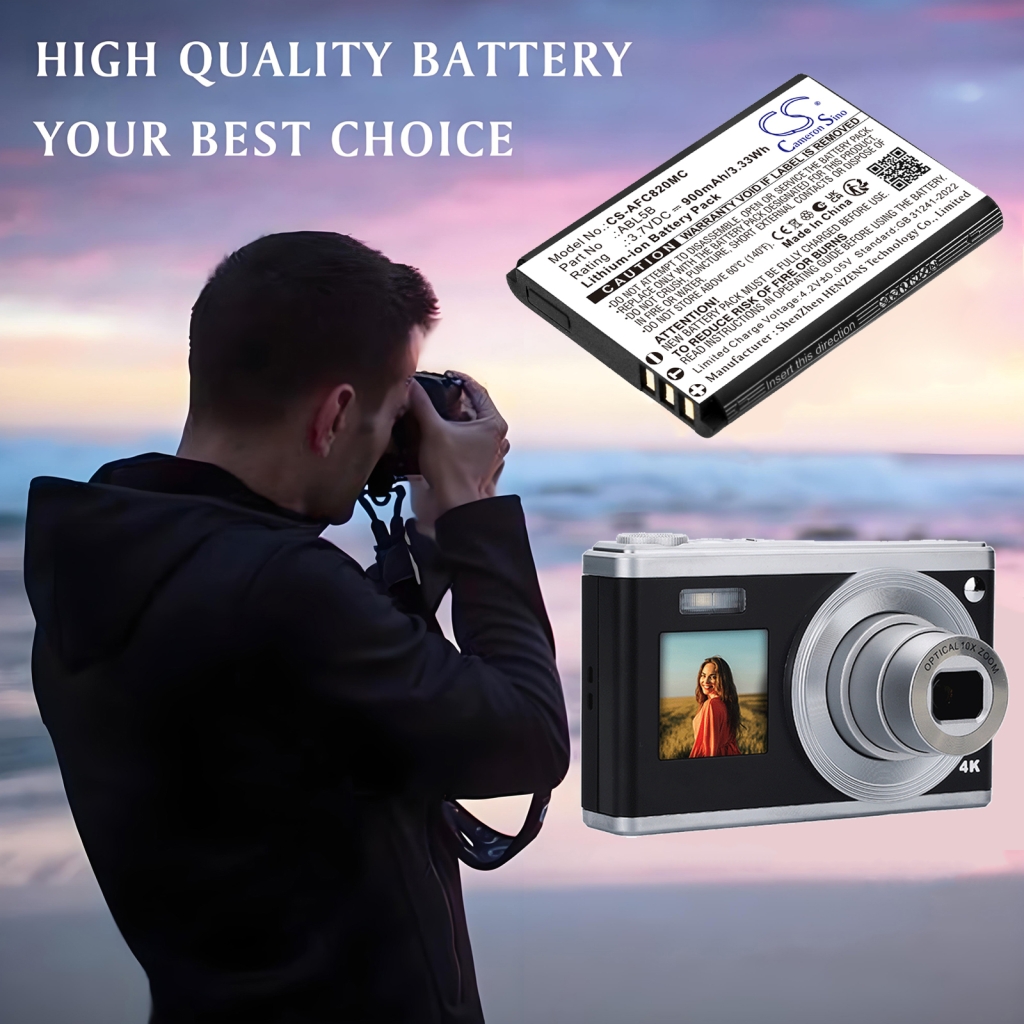 Camera Battery Agfaphoto CS-AFC820MC