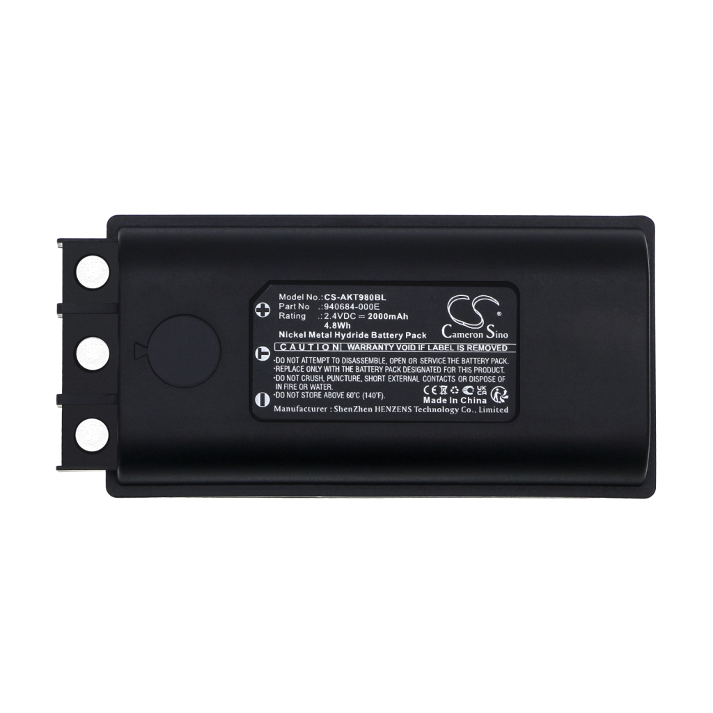 Industriebatterie Akerstroms MC98 Transmitters