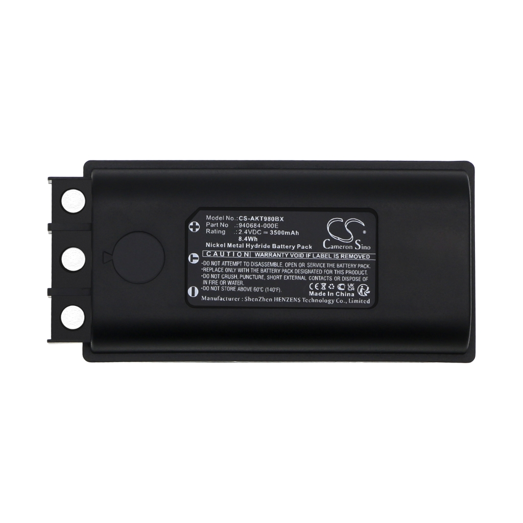 Industriebatterie Akerstroms MC98 Transmitters