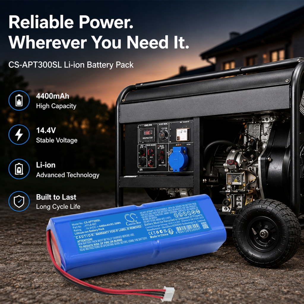 CS-APT300SL 14,4V 4400mAh Batterie für Hyundai Generator, Marketingbild