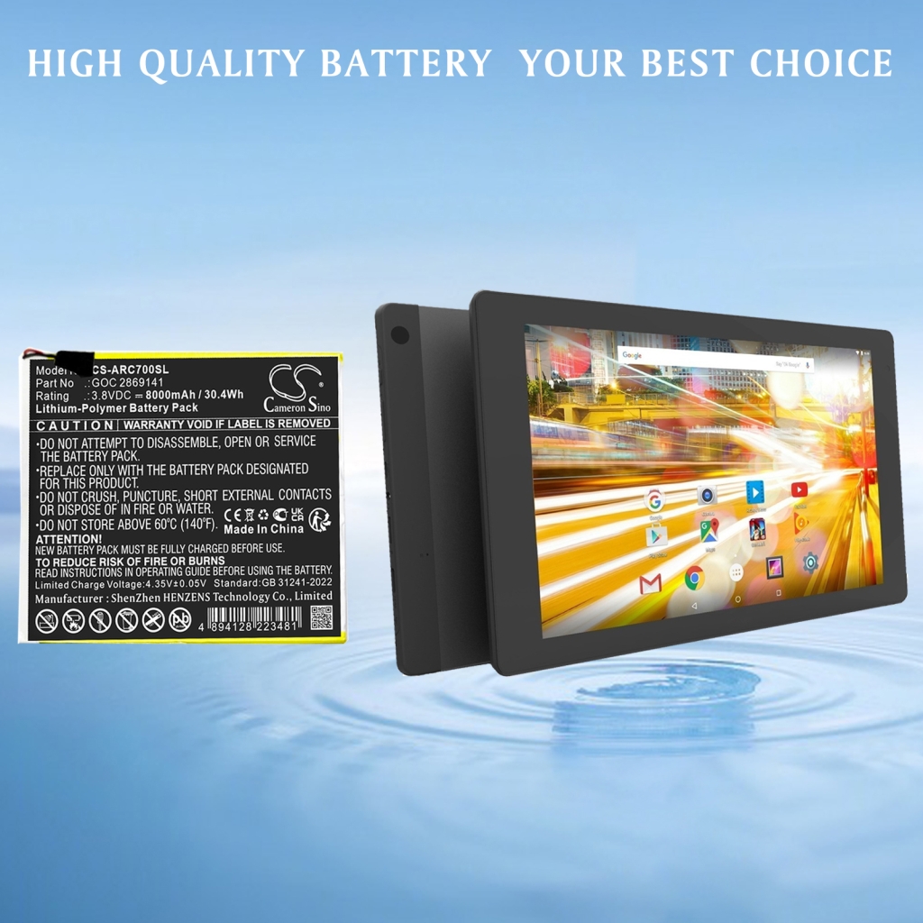 Tablet-PC Akkus Archos CS-ARC700SL