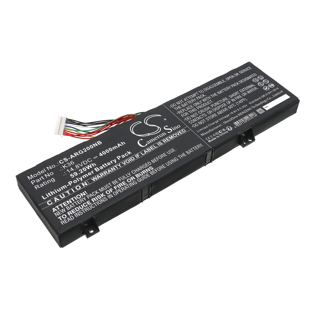 Notebook battery Lingrui CS-ARG200NB