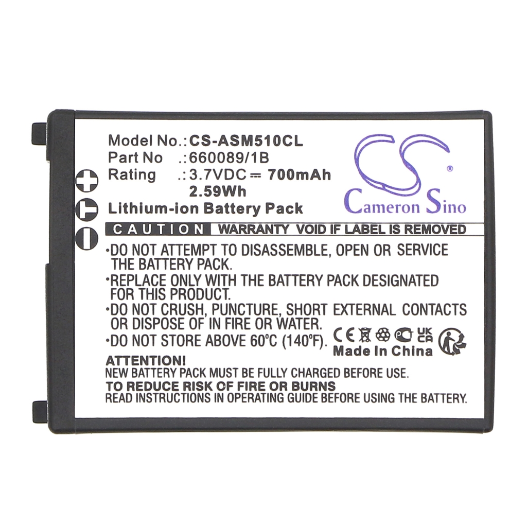Ascom Schnurlostelefon Akkus CS-ASM510CL