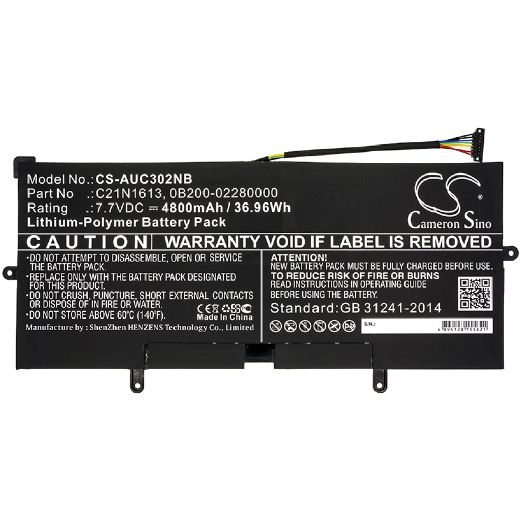 Battery Replaces C21N1613
