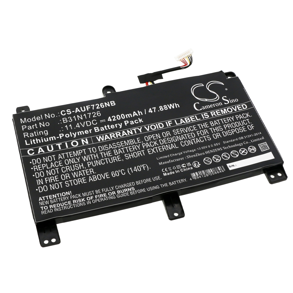 Notebook battery Asus CS-AUF726NB