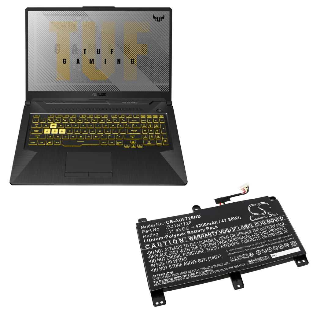 Akku kompatibel mit Asus CS-AUF726NB