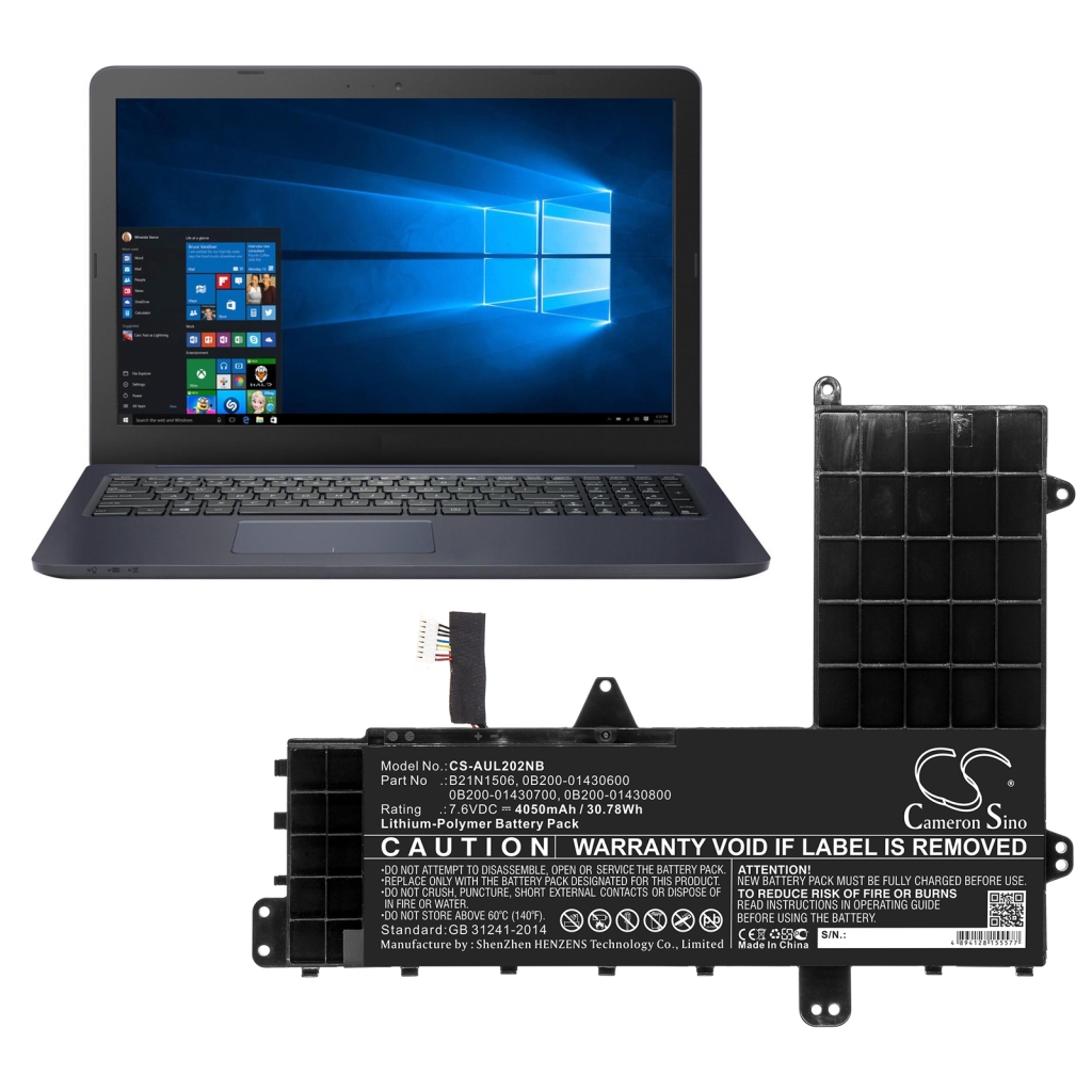 Notebook battery Asus E502SA-XO013T