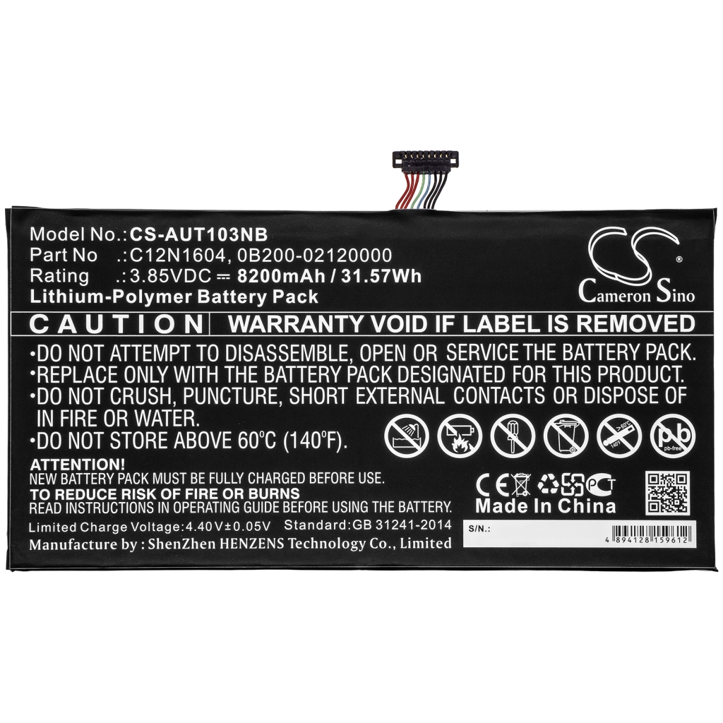 Laptop Akkus Asus CS-AUT103NB