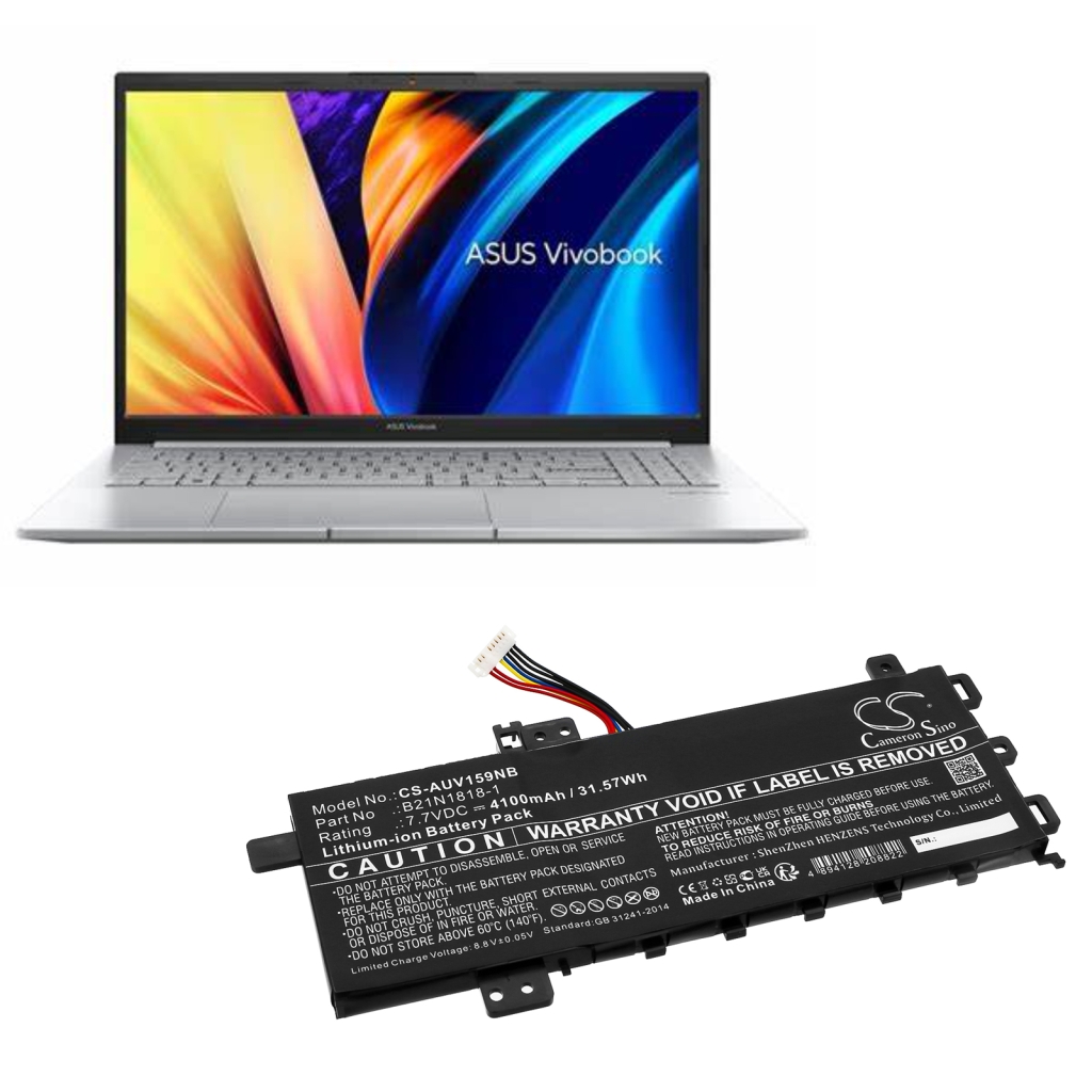 Laptop Akkus Asus ExpertBook P1 P1510CJA