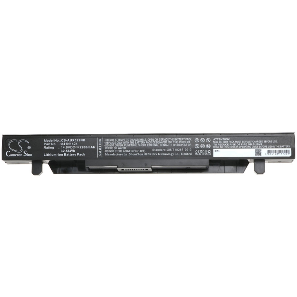 Compatible battery replacement for Asus A41N1424