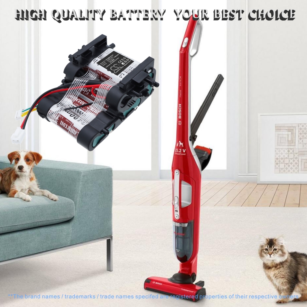 Vacuum Battery Bosch CS-BBH327VH