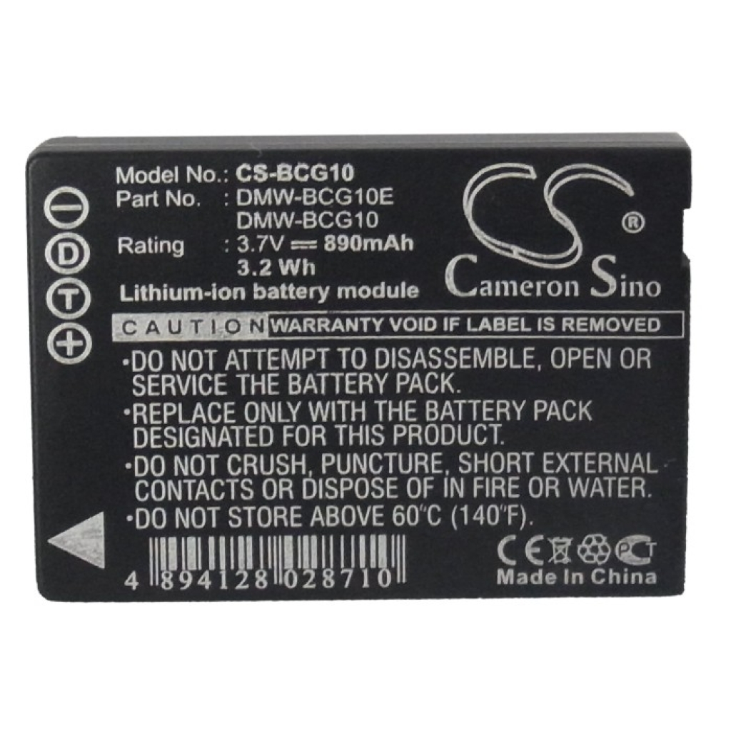 Camera Battery Panasonic CS-BCG10