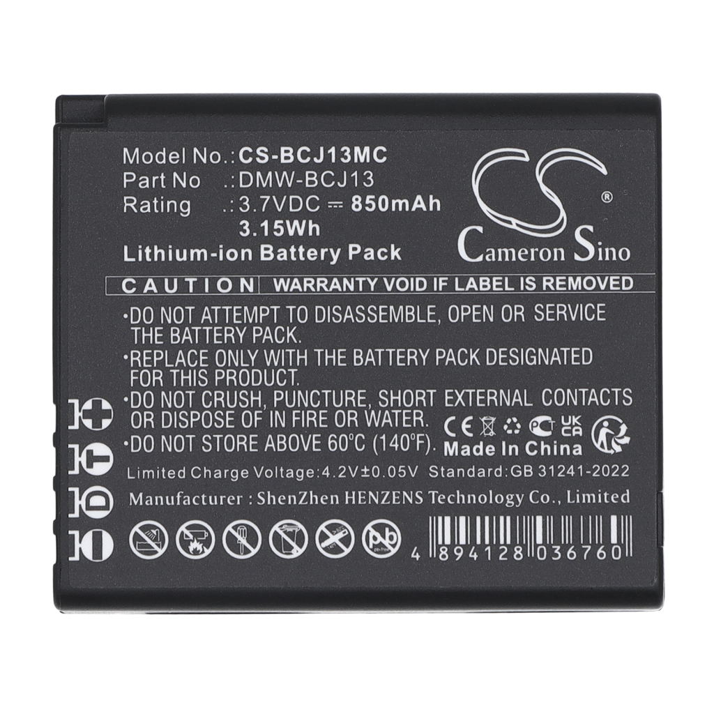 Battery Replaces Leica BP-DC9