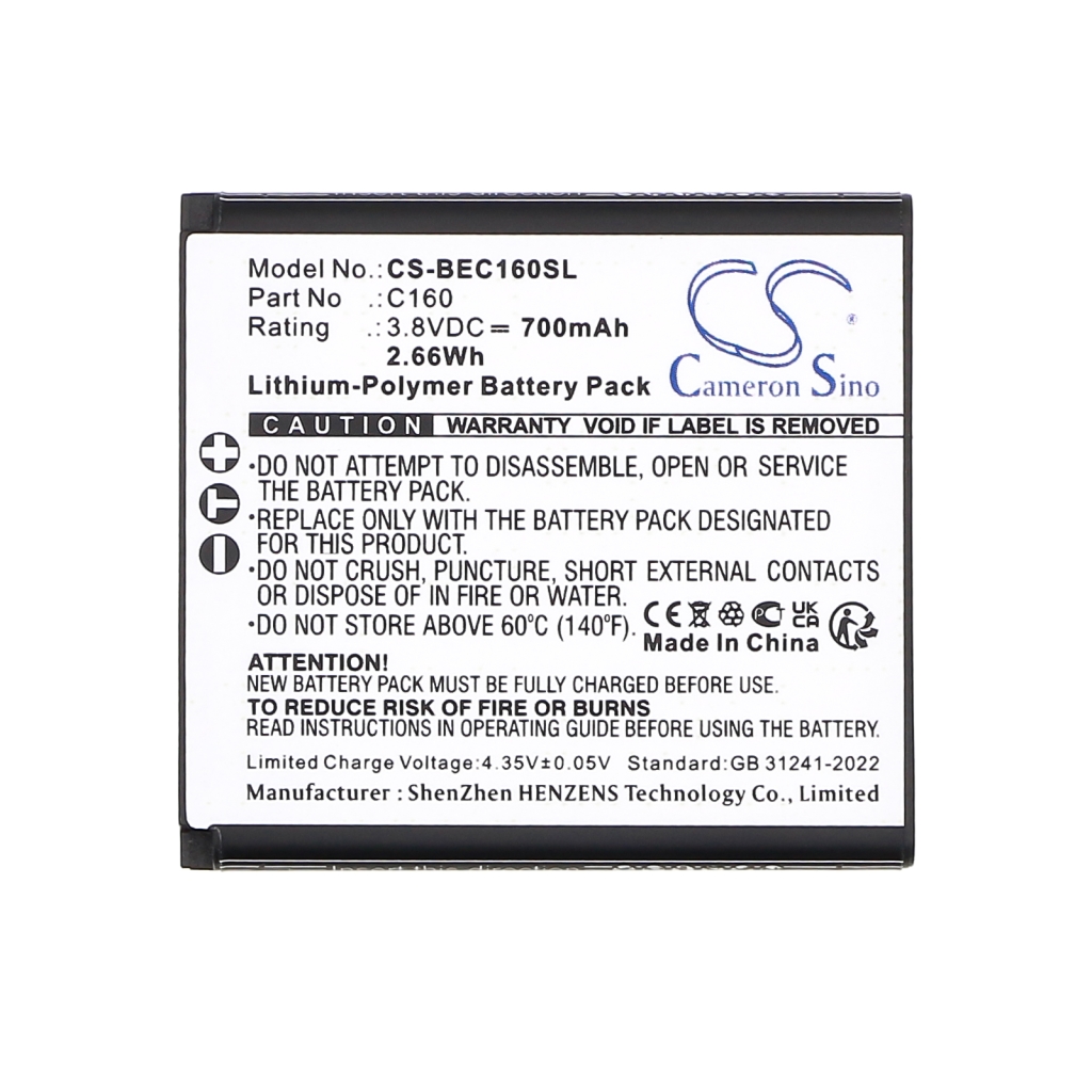 Handy Akkus Bea-fon CS-BEC160SL