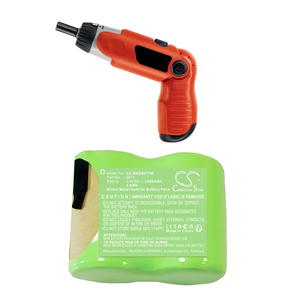 Industriebatterie Black & decker CS-BKS907PW