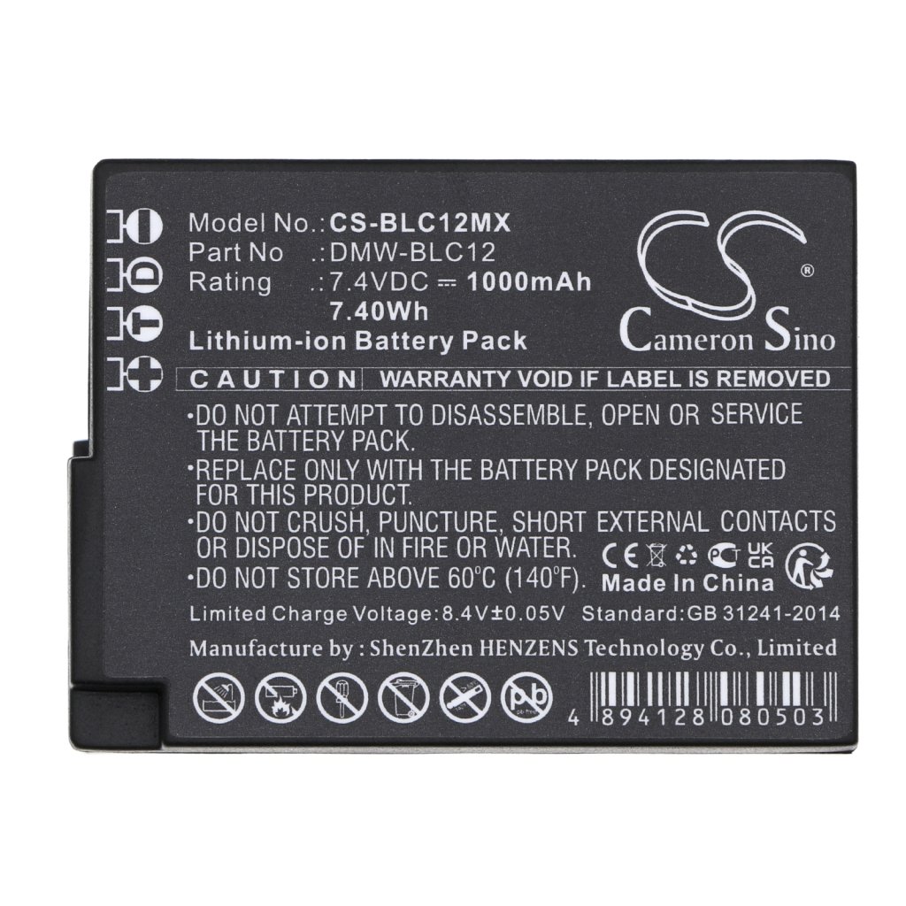 Camera Battery Panasonic Lumix DMC-G81