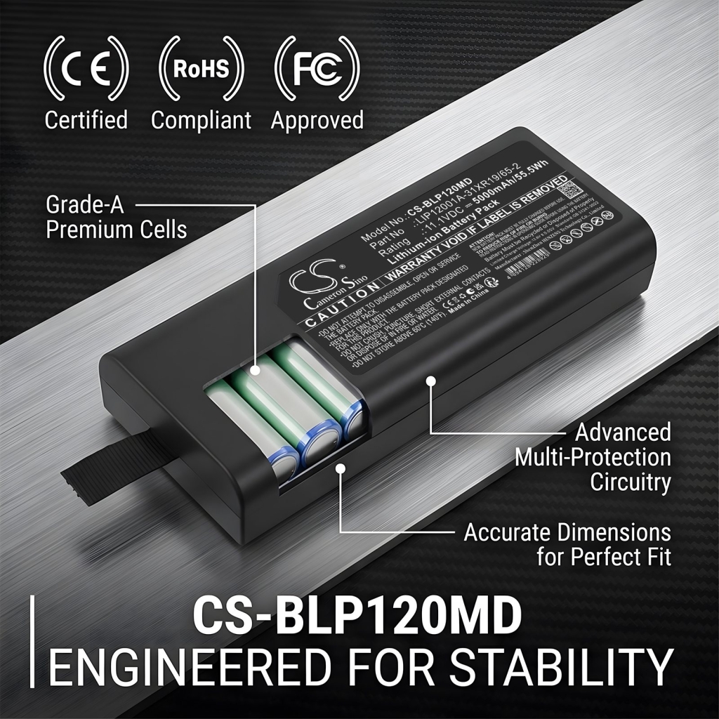 Akku kompatibel mit Biolight CS-BLP120MD