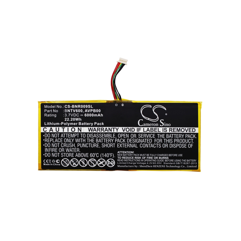 Compatible battery replacement for Barnes