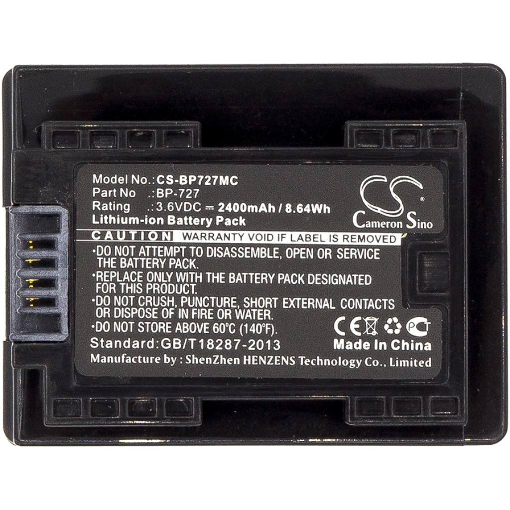 Camera Battery Canon VIXIA HF M50