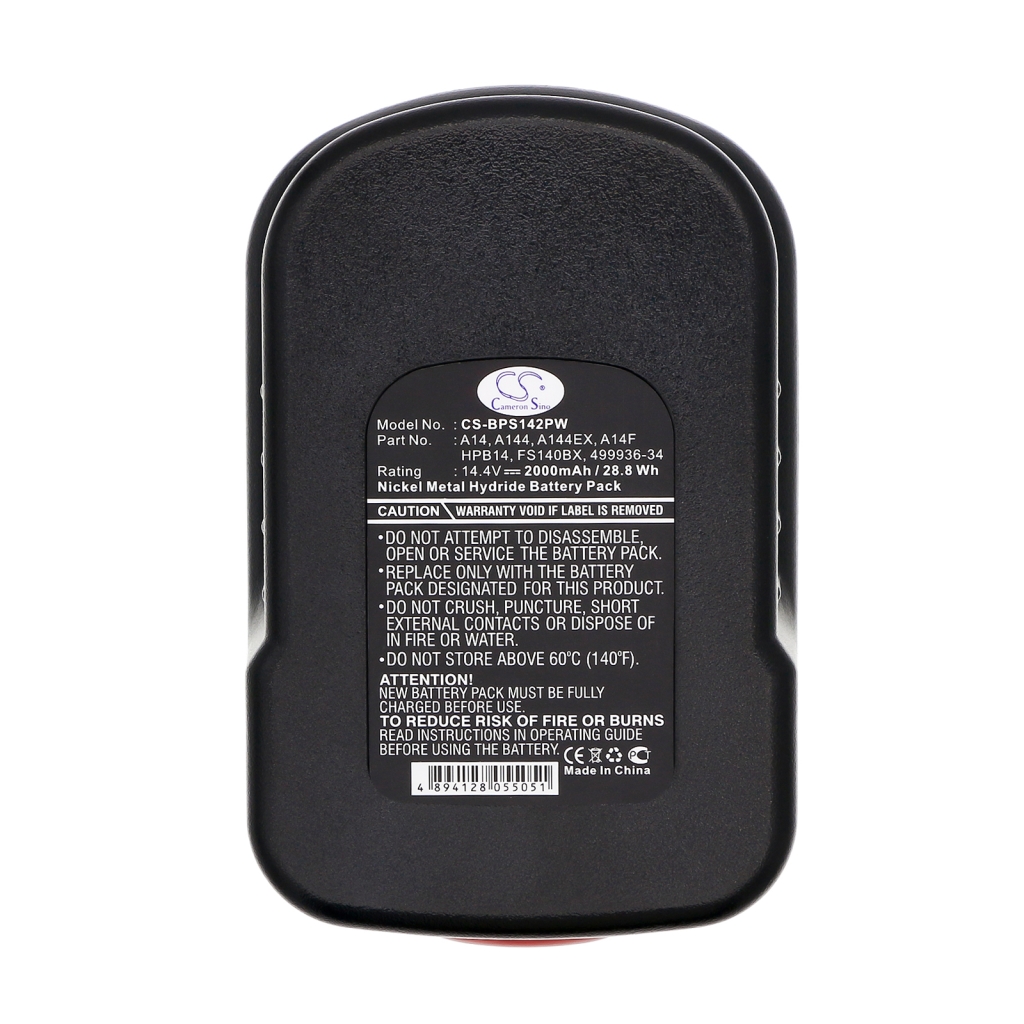 Compatible battery replacement for Black 