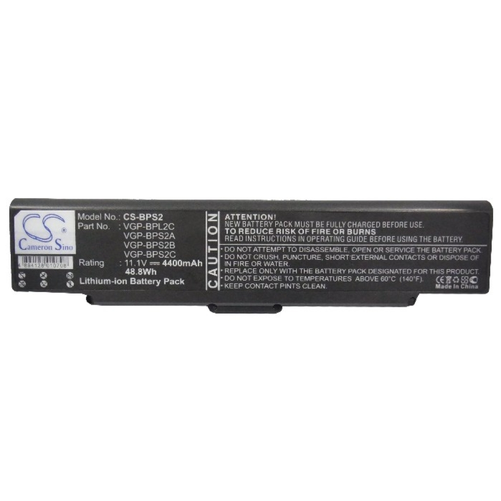 Notebook battery Sony VAIO VGN-SZ26CP