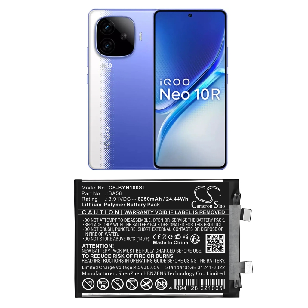 Battery Replaces BA58