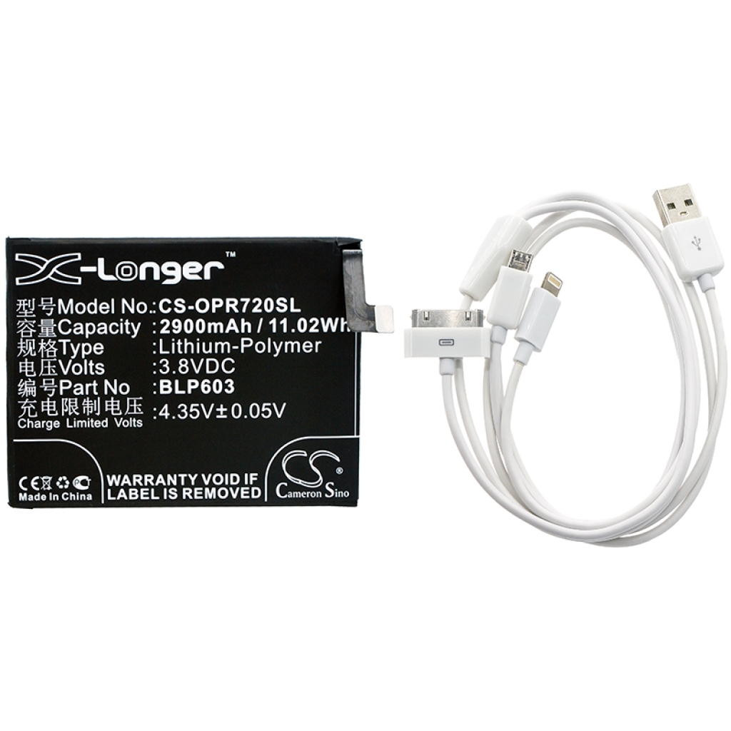 Compatible replacement for OPPO BLP603