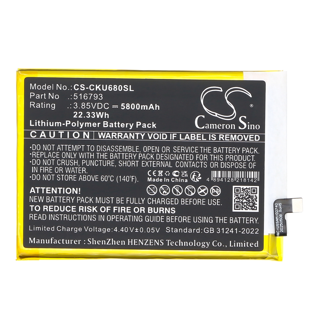 Handy Akkus Cricket CS-CKU680SL