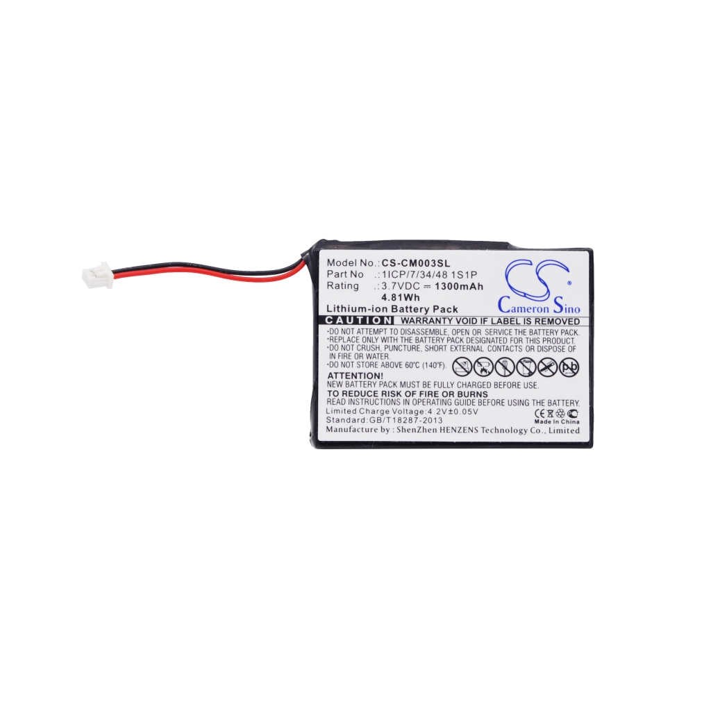Kundenspezifischer Batteriepacks CS-CM003SL