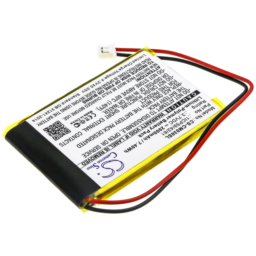 Kundenspezifischer Batteriepacks CS-CM030SL