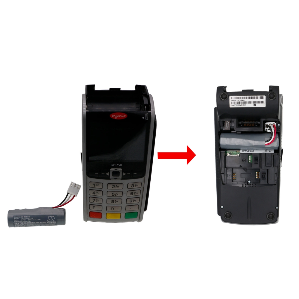 Kundenspezifischer Batteriepacks CS-CM039SL