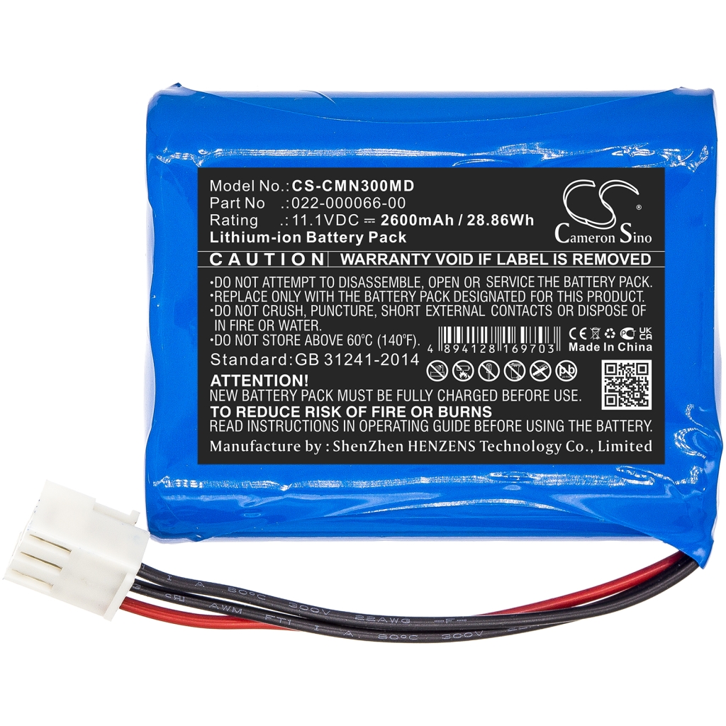 Medizinische Geräte Akkus Comen ECG CM300