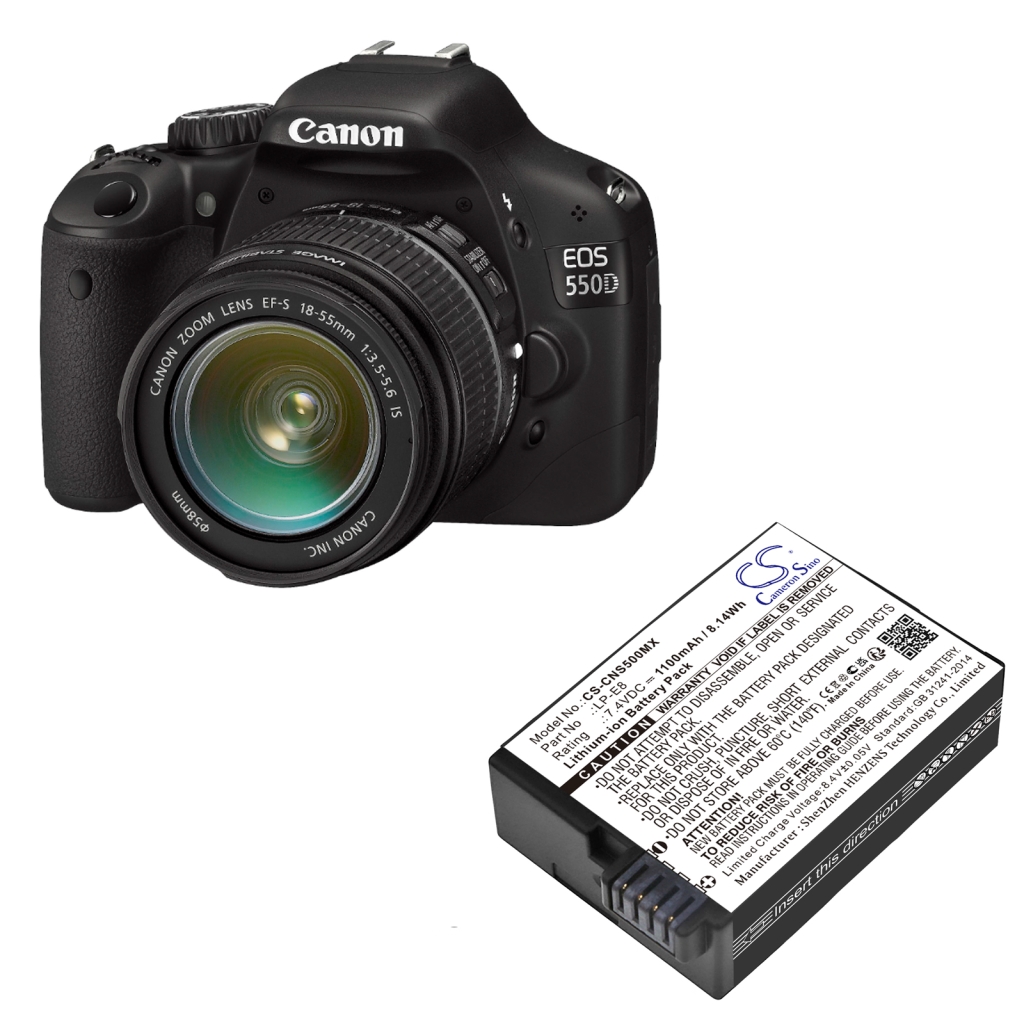 Camera Battery Canon EOS Rebel T5i