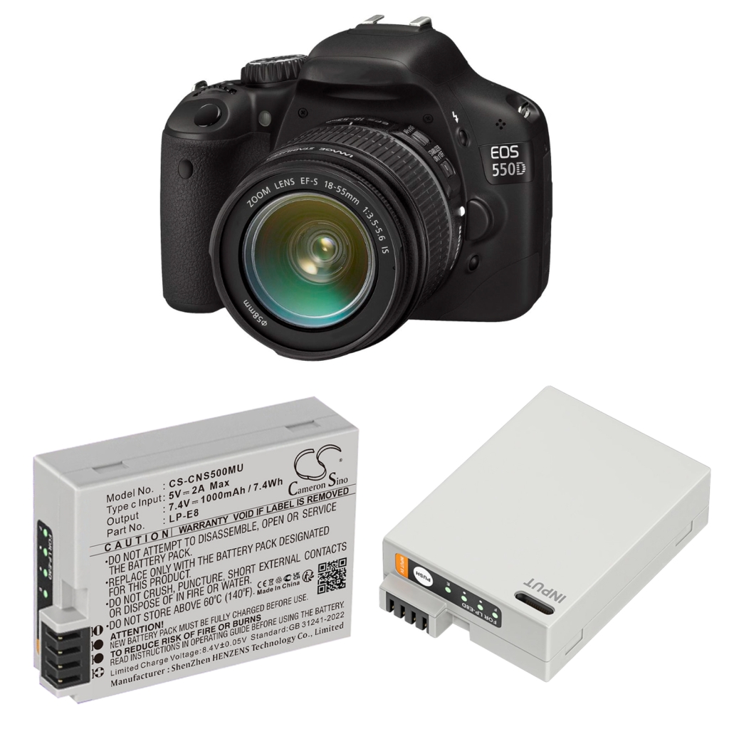 Camera Battery Canon EOS Kiss X5