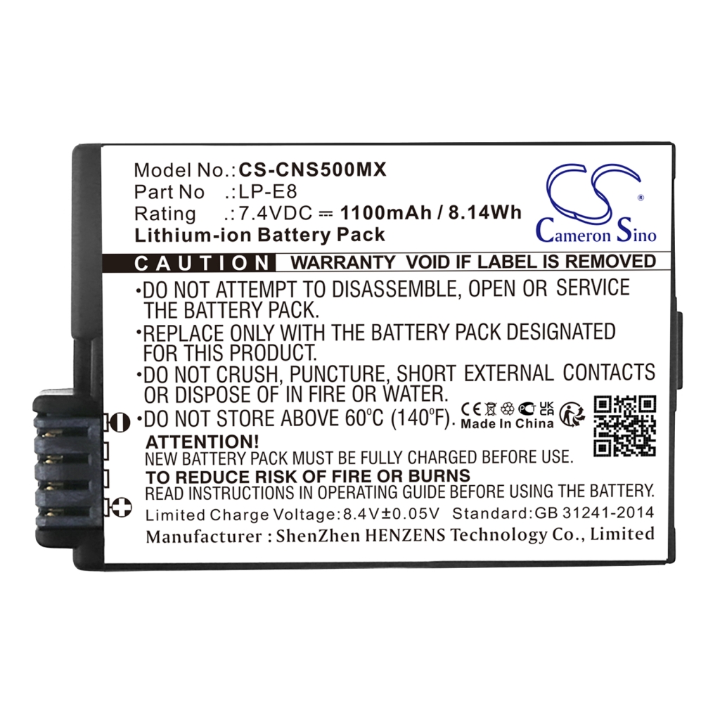 Battery Replaces LP-E8